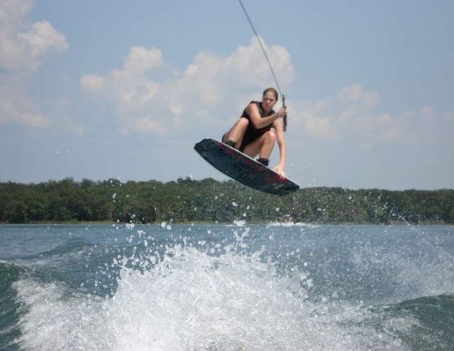  Lernen Sie Wakeboard-Tricks in den Landes 